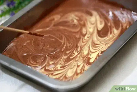 Image titled Make a Vanilla and Coffee Marble Cake Step 9