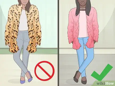 Image titled Wear Faux Fur Step 1