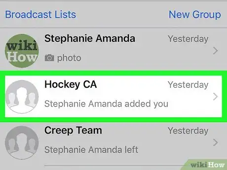 Image titled Change the Group Admin on WhatsApp on iPhone or iPad Step 3