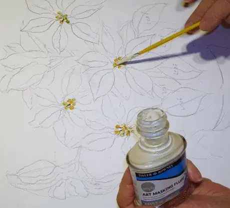 Image titled With masking fluid