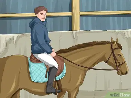 Image titled Canter on a Horse for the First Time Step 4