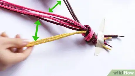 Image titled Make a 4 or 8 Part Round Braid Step 5