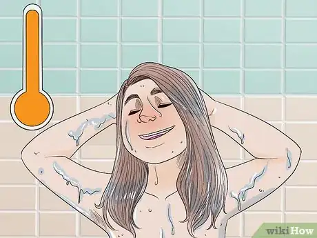 Image titled Wash Hair Less Step 4