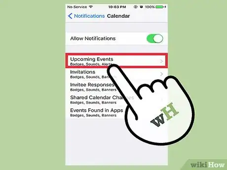 Image titled Turn Off Calendar Notifications on an iPhone Step 9