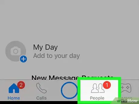 Image titled Add Friends and Contacts in Facebook Messenger Step 4
