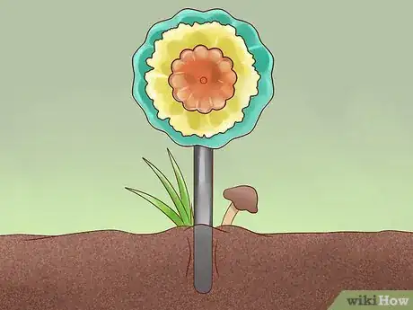 Image titled Make Inexpensive Flower Plate Garden Art Step 13
