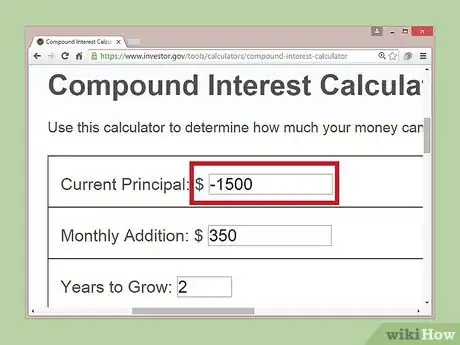 Image titled Calculate Compound Interest Payments Step 8
