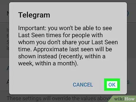 Image titled Hide Last Seen on Telegram on Android Step 8