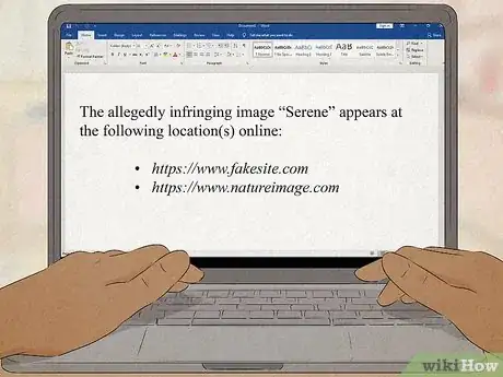 Image titled Write a DMCA Take Down Request Step 6