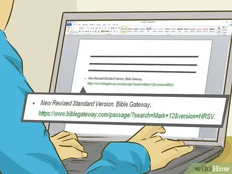 Image titled Cite the Bible in MLA Style Step 13