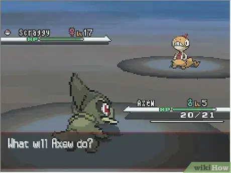 Image titled Evolve an Axew Step 1