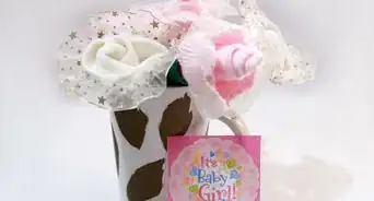 Make Flowers Out of Baby Socks