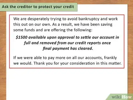 Image titled Write a Debt Negotiation Letter Step 11