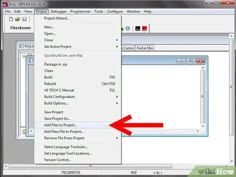 Image titled Create a Project to Program a PIC Using MPLAB IDE V8.56 Step 13