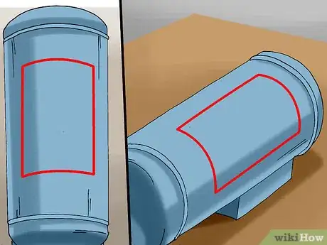 Image titled Make a Wood Burning Heater from an Air Compressor Tank Step 3