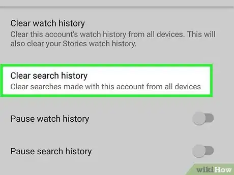 Image titled Delete YouTube Search History on iPhone Step 4