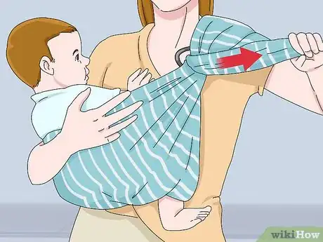 Image titled Wear a Ring Sling Step 12