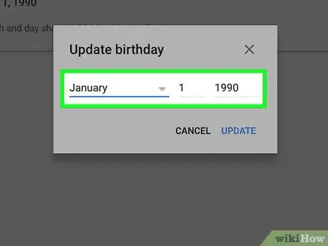 Image titled Change Age on YouTube Step 10