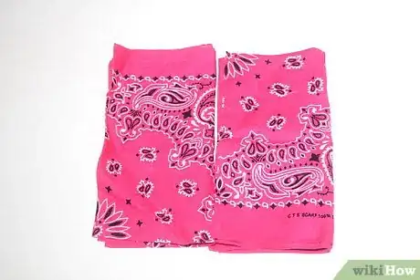 Image titled Make a Pillow Out of a Bandana Step 1