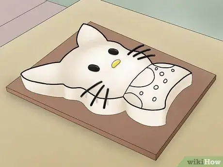 Image titled Make a Hello Kitty Cake Step 25