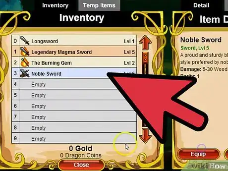 Image titled Make Cash on Dragonfable Step 9