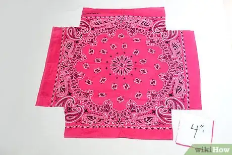 Image titled Make a Pillow Out of a Bandana Step 8