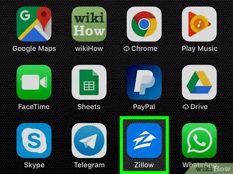 Image titled Advertise a Home on Zillow on iPhone or iPad Step 1