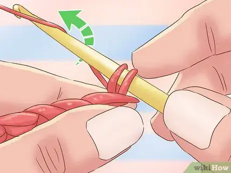Image titled Crochet in the Back Loop Step 4