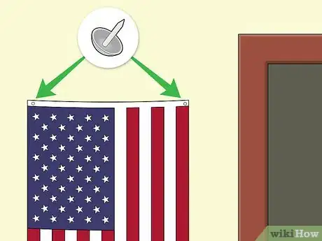 Image titled Hang an American Flag Vertically Step 5