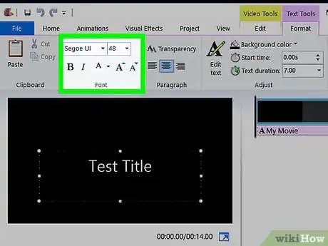 Image titled Add Text to a Movie in Windows Movie Maker Step 6