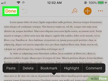 Image titled Edit a Document on iPhone Step 13