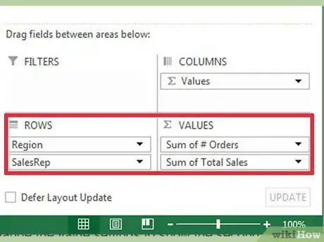 Image titled Create Pivot Tables in Excel Step 09