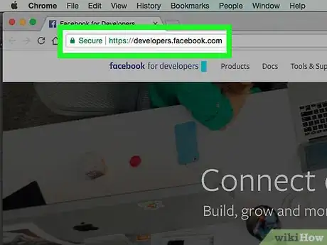 Image titled Get Access Tokens on Facebook Step 1