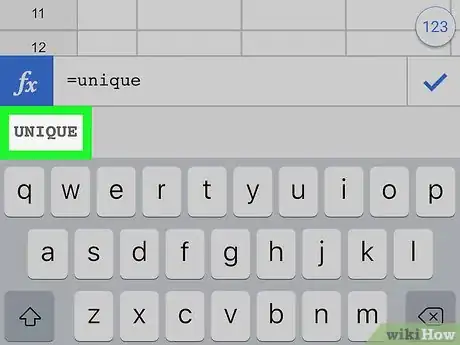 Image titled Remove Duplicates on Google Sheets on iPhone or iPad Step 6