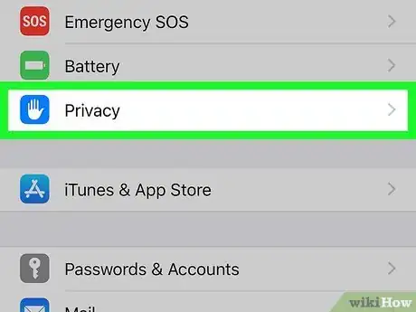 Image titled Restrict App Location Access on iPhone or iPad Step 2