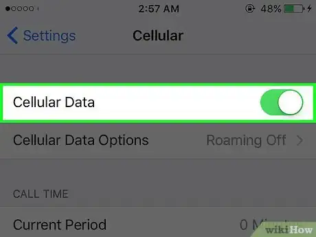 Image titled Enable Data Roaming on an iPhone Step 3
