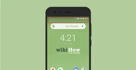 Image titled How to open the notification panel.png