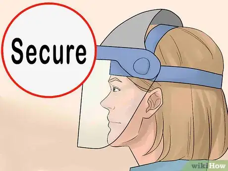 Image titled Wear a Face Shield Step 8