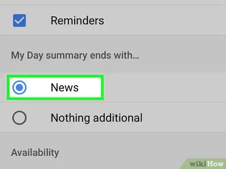 Image titled Customize Your Daily Briefing on Google Assistant Step 7