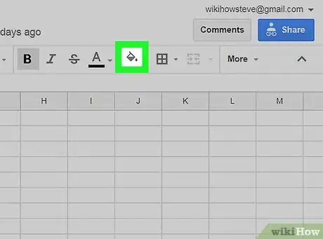 Image titled Format Cells on Google Sheets on PC or Mac Step 4