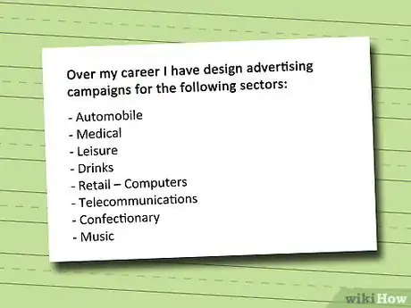Image titled Write a Resume for an Advertising Job Step 8