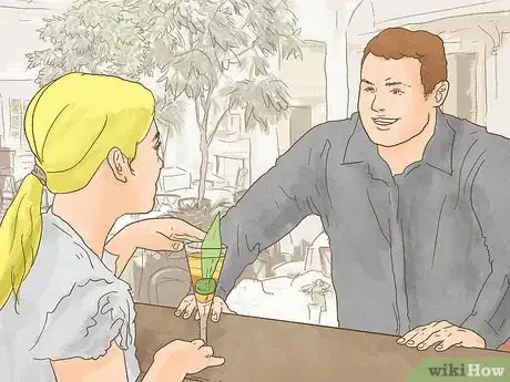 Image titled Nonverbally Flirt with a Girl Step 4