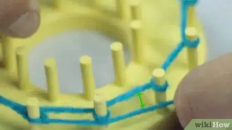 Image titled Purl Stitch on a Round Knitting Loom Step 4