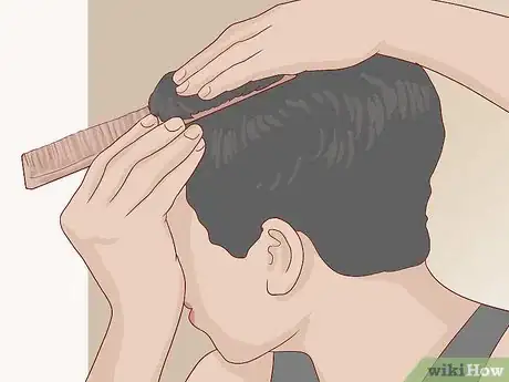 Image titled Add Sculpted Waves to Short Hair Step 1