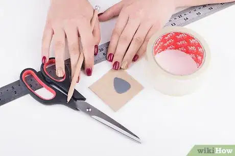 Image titled Make Guitar Picks From Cardboard Step 4