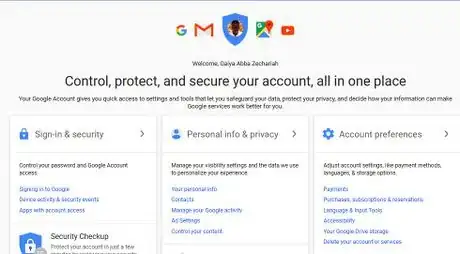 Image titled Personal info and privacy