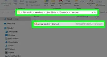 Start XAMPP at Startup in Windows