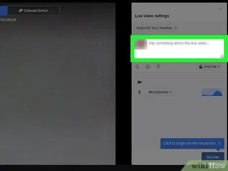 Image titled Publish a Live Video on Facebook Step 9
