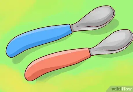 Image titled Get Your Toddler to Eat with Utensils Step 1