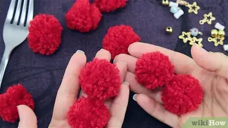 Image titled Make a Pom Pom Necklace Step 7